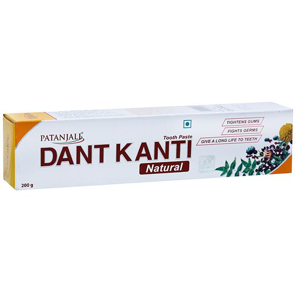 Buy Patanjali Dant Kanti Natural Toothpaste 200 g Online| SastaSundar.com