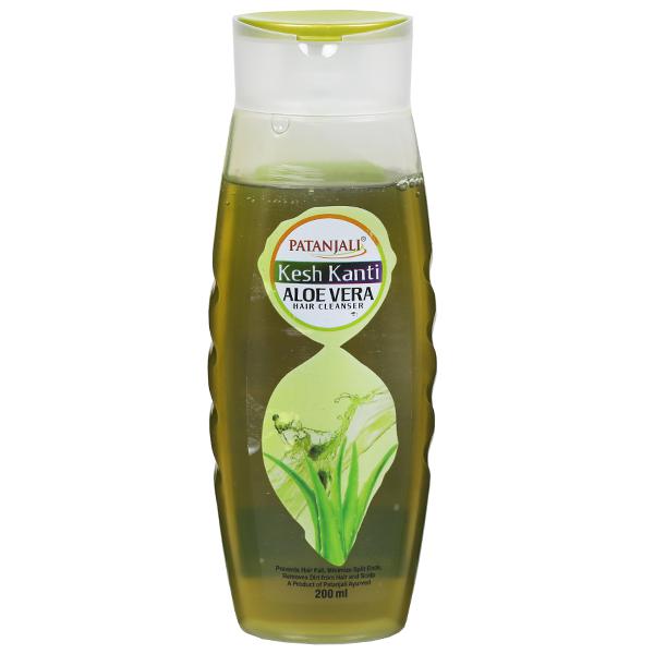 Buy Patanjali Kesh Kanti Aloe Vera Hair Cleanser 200 ml Online at Best  price in India | Flipkart Health+