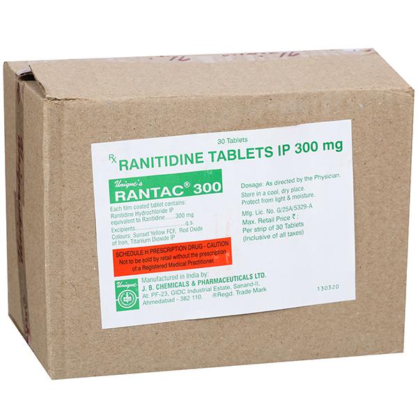 Rantac 300 mg Tablet (30 Tab)