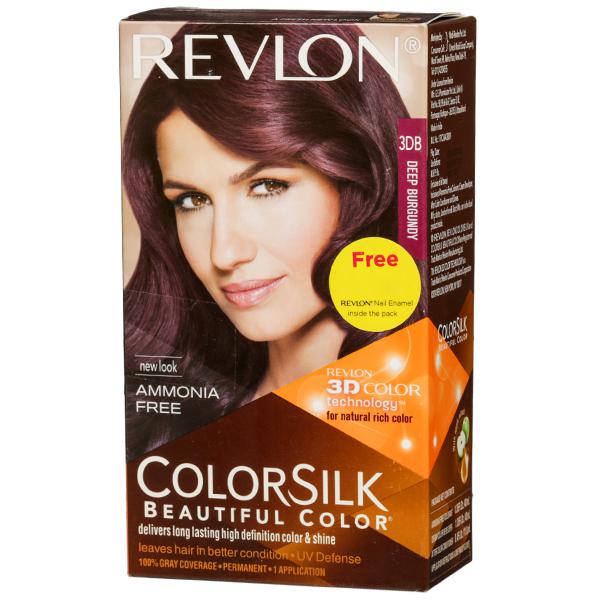 Buy Revlon Colorsilk Deep Burgundy 3db Hair Color Free
