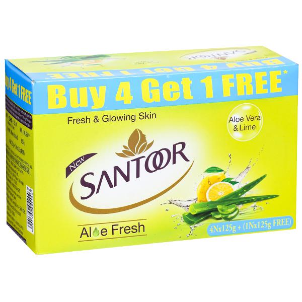 125 gram santoor soap price