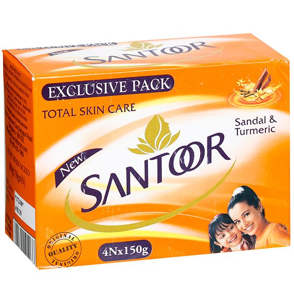 santoor sandal and turmeric soap