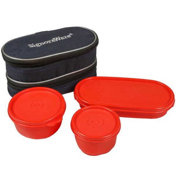 signoraware double decker lunch box