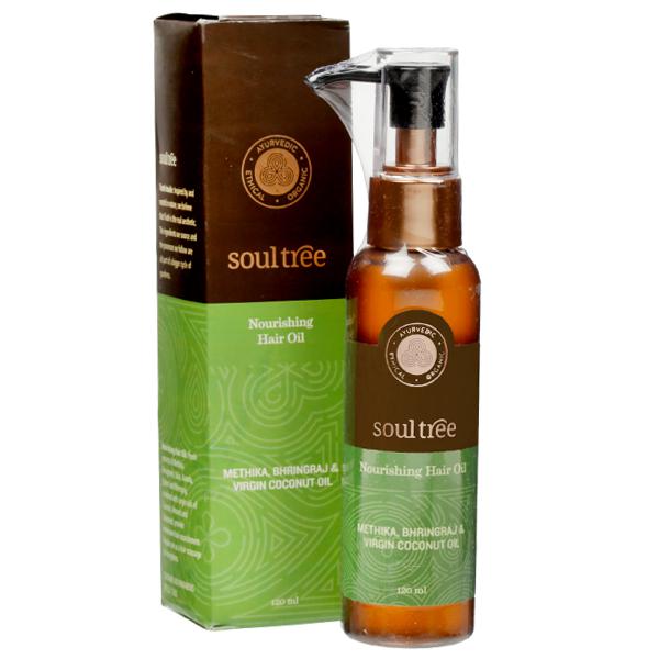 Buy Soultree Nourishing Bhringraj,Methika & Virgin Coconut Hair Oil 120 ml  Online at Best price in India | Flipkart Health+