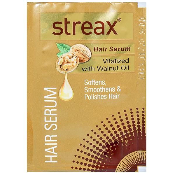 Buy Streax Hair Serum Vitalized with Walnut Oil  ml Online at Best price  in India | Flipkart Health+