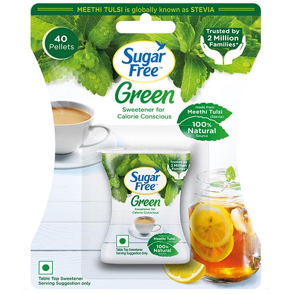 Buy Sugar Free Green 100% Natural Made From Stevia Meethi Tulsi 40 ...