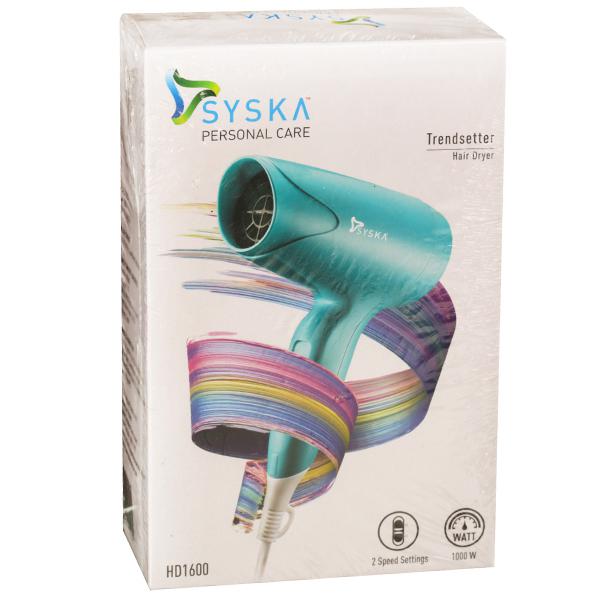 Buy Syska Trendsetter Hair Dryer HD1600 Online at Best price in India |  Flipkart Health+