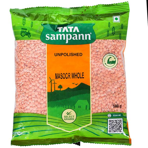 Buy Tata Sampann Unpolished Masoor Whole 500 G Online At Best Price In India Flipkart Health 3952