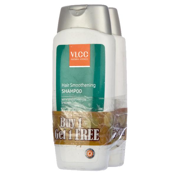 Buy Vlcc Hair Smoothening Shampoo (Buy 1 Get 1 Free) 2 x 200 ml Online at  Best price in India | Flipkart Health+