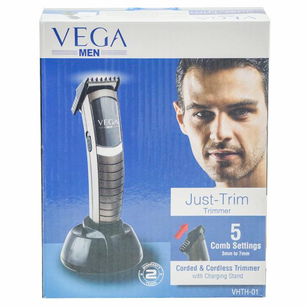 Buy Vega Men Vhth 01 Just Trim Beard Hair Trimmer 5 Comb Settings