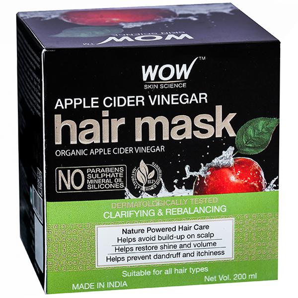 Buy Wow Skin Science Apple Cider Vinegar Hair Mask 200 ml Online at Best  price in India | Flipkart Health+