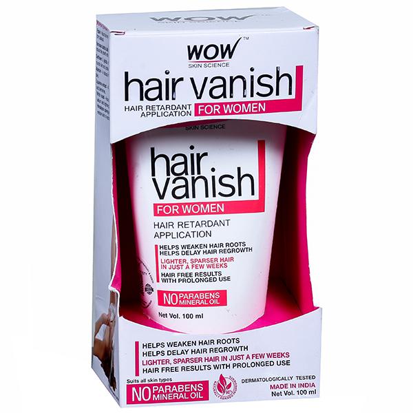 Buy Wow Skin Science Hair Vanish for Women 100 ml Online at Best price in  India | Flipkart Health+