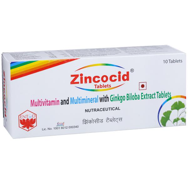 Buy Zincocid Tablet (10 Tab) Online at Best price in India | Flipkart ...