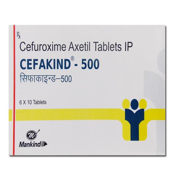 Cefakind 500 mg Tablet (10 Tab): Price, Overview, Warnings, Precautions,  Side Effects & Substitutes - MANKIND PHARMA LTD | SastaSundar.com
