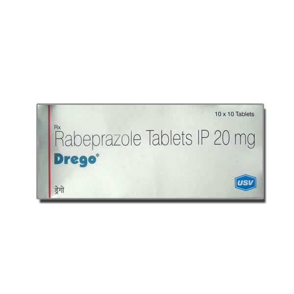 Drego 20 MG Tablet (10 Tab): Price, Overview, Warnings, Precautions, Side  Effects & Substitutes - USV LIMITED | SastaSundar.com