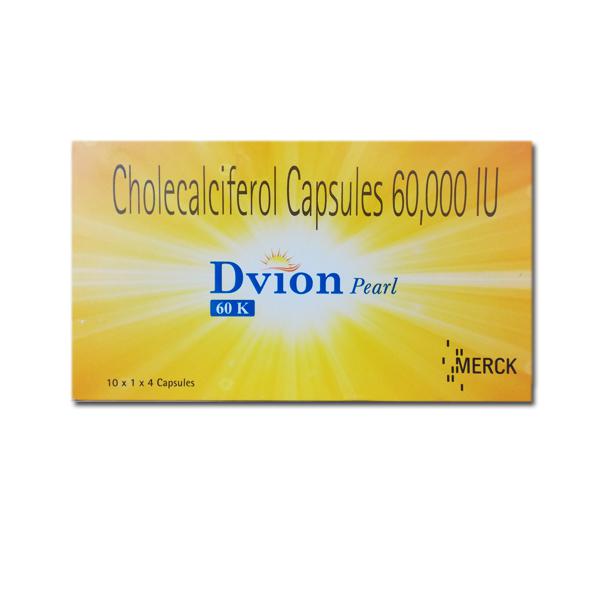 Dvion Pearl 60 K Capsule 4 Cap Price Overview Warnings Precautions Side Effects Substitutes Procter Gamble Health Limited Sastasundar Com