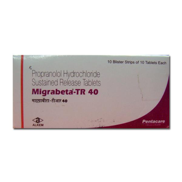 Migrabeta Tr 40 Mg Tablet 10 Tab Price Overview Warnings Precautions Side Effects Substitutes Alkem Laboratories Ltd Sastasundar Com