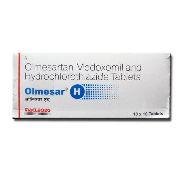 Olmesar H 40 Mg Tablet 10 Tab Price Overview Warnings Precautions Side Effects Substitutes Macleods Pharmaceuticals Ltd Sastasundar Com