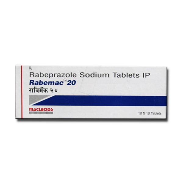 Rabemac 20 mg Tablet (10 Tab): Price, Overview, Warnings, Precautions, Side  Effects & Substitutes - MACLEODS PHARMACEUTICALS LTD | SastaSundar.com