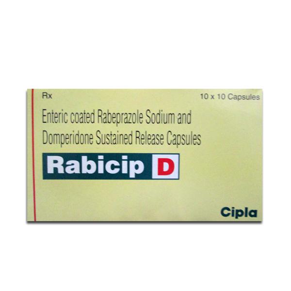 Rabicip D Capsule (10 Cap): Price, Overview, Warnings, Precautions, Side  Effects & Substitutes - CIPLA LTD | SastaSundar.com