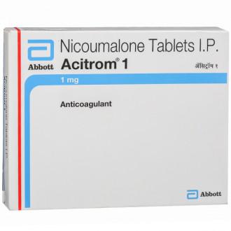 Acitrom 1 Mg Tablet 30 Tab Price Overview Warnings Precautions Side Effects Substitutes Abbott Healthcare Pvt Ltd Sastasundar Com