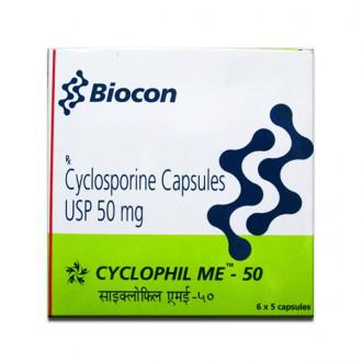 Cyclophil Me 50 Mg Capsule 5 Cap Price Overview Warnings Precautions Side Effects Substitutes Biocon Biologics India Limited Sastasundar Com