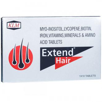 Buy Extend Hair 10 Tablets Online at Best price in India | Flipkart Health+