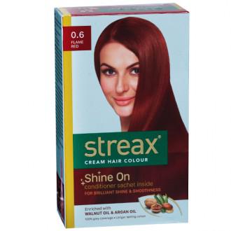 Buy Streax Cream Hair Colour  Flame Red (25 g + 25 ml + 2 x 5 g) Online  at Best price in India | Flipkart Health+