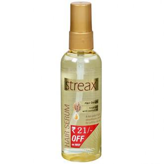 Buy Streax Hair Serum Vitalized with Walnut Oil (Rs 21 Off on MRP) 100 ml  Online at Best price in India | Flipkart Health+