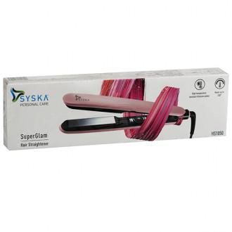 Buy Syska Super Glam Hair Straightener HS1050 Online at Best price in India  | Flipkart Health+