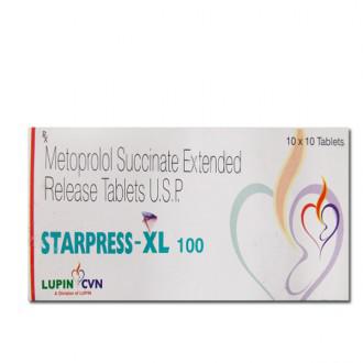 Starpress Xl 100 Mg Tablet 10 Tab Price Overview Warnings Precautions Side Effects Substitutes Lupin Ltd Sastasundar Com