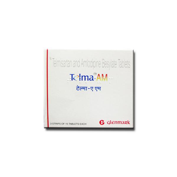 Telma Am 40 Mg Tablet 15 Tab Price Overview Warnings Precautions Side Effects Substitutes Glenmark Pharmaceuticals Ltd Sastasundar Com