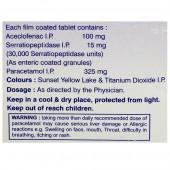 Acenac Sp Tablet 10 Tab Price Overview Warnings Precautions Side Effects Substitutes Medley Pharmaceuticals Ltd Sastasundar Com