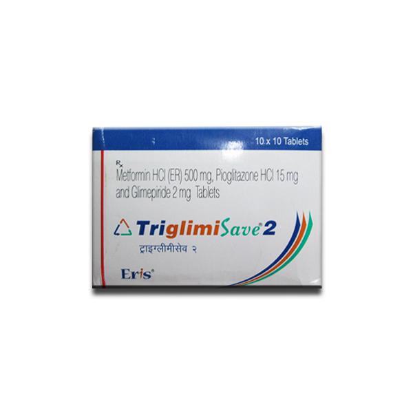 Triglimisave 2 mg Tablet (10 Tab): Price, Overview, Warnings, Precautions,  Side Effects & Substitutes - ERIS LIFESCIENCES PVT. LTD | SastaSundar.com