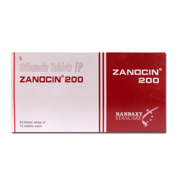 Zanocin 200 mg Tablet (10 Tab)